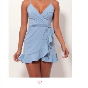 Lucy in the Sky light blue dress